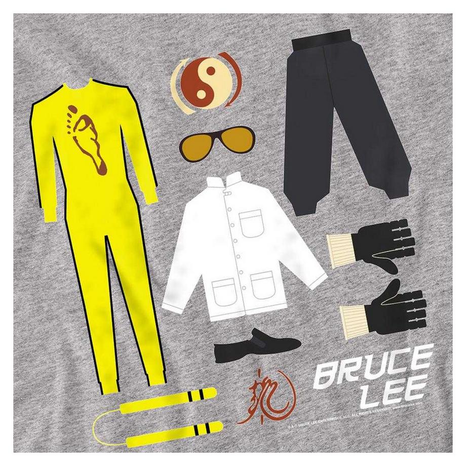 Bruce Lee  Lee Gift Set Magliettaerica Manica Lunga 