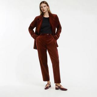 La Redoute Collections Pantalon cigarette à pinces  