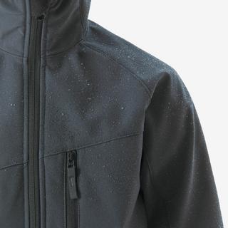 QUECHUA  Softshell-Jacke Wandern Kinder synthetisch 