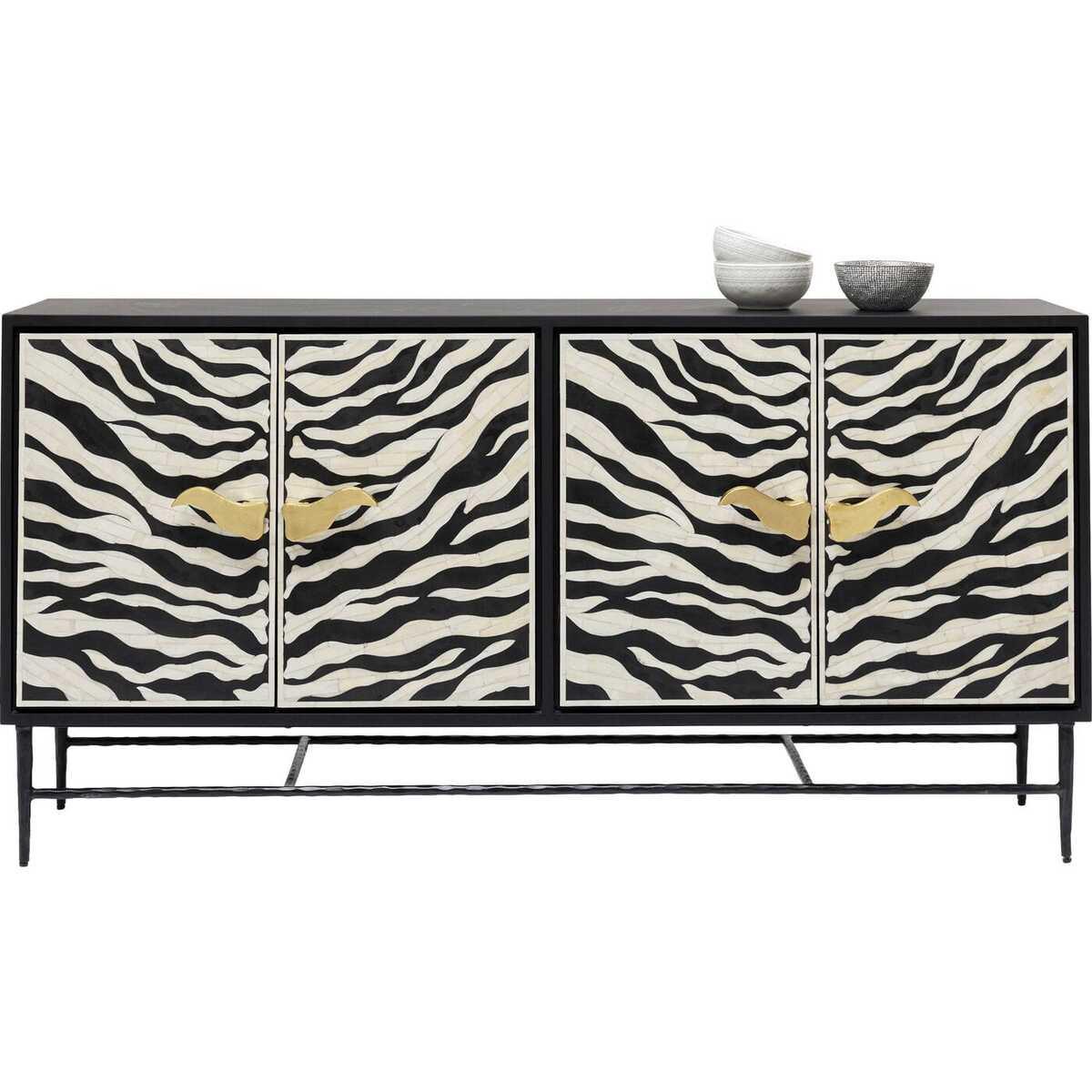 KARE Design Buffet Zebra 160x80  