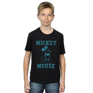 Disney  Tshirt MICKEY MOUSE DISTRESSED KICK MONO 