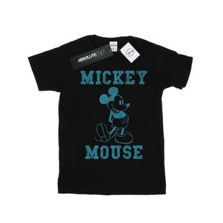 Disney  Tshirt MICKEY MOUSE DISTRESSED KICK MONO 