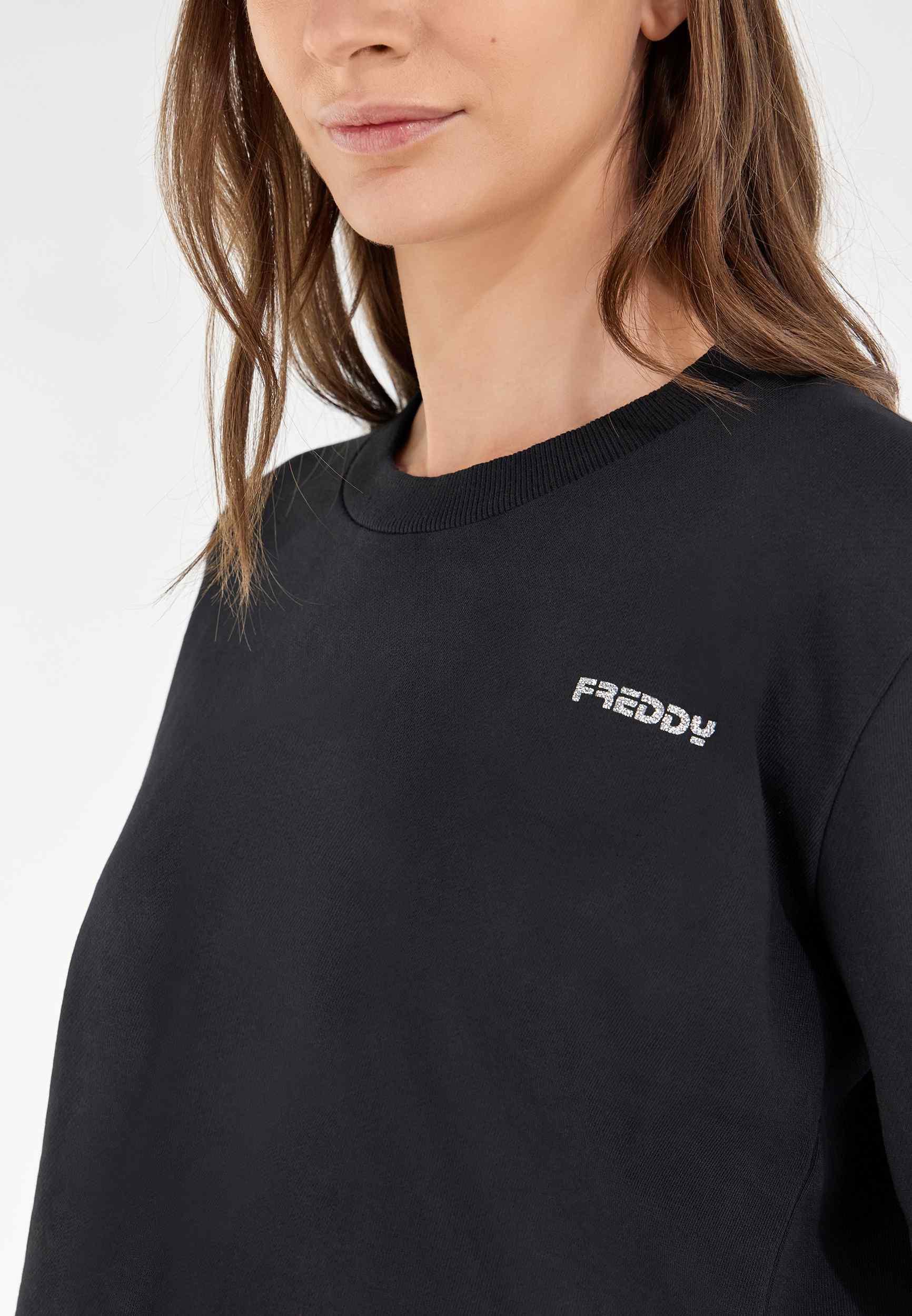 FREDDY Sweatshirt Court Col Rond  