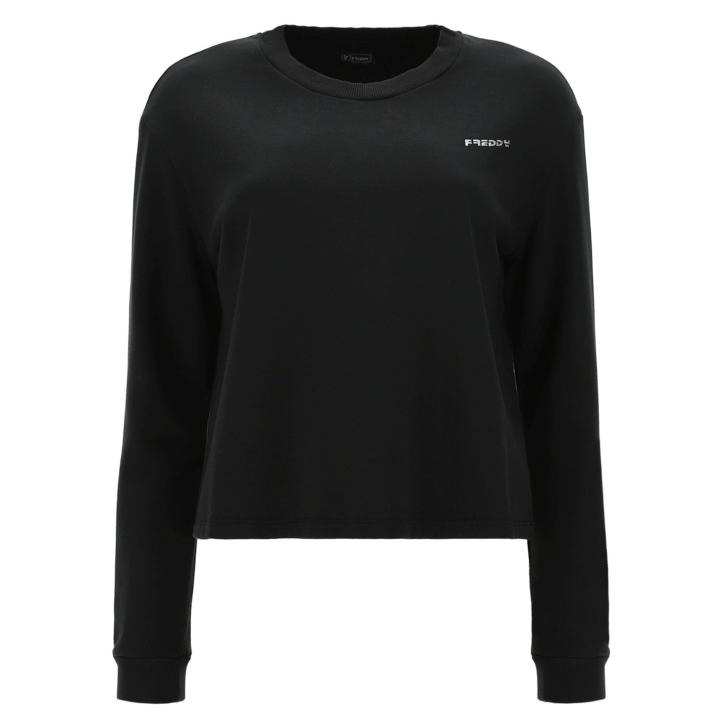 FREDDY Sweatshirt Court Col Rond  