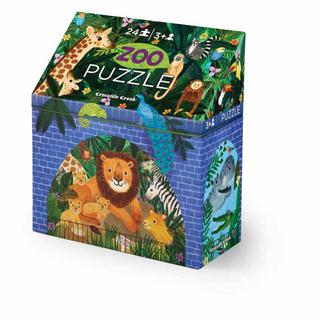 Crocodile Creek  Puzzle 24 pc, Zoo 