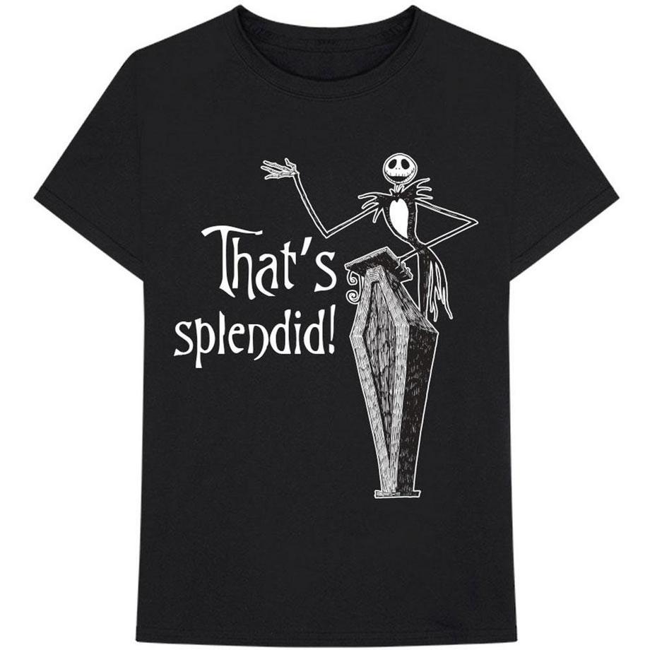 Nightmare Before Christmas That's Splendid Jack Skellington Grafikdruck T-Shirt  