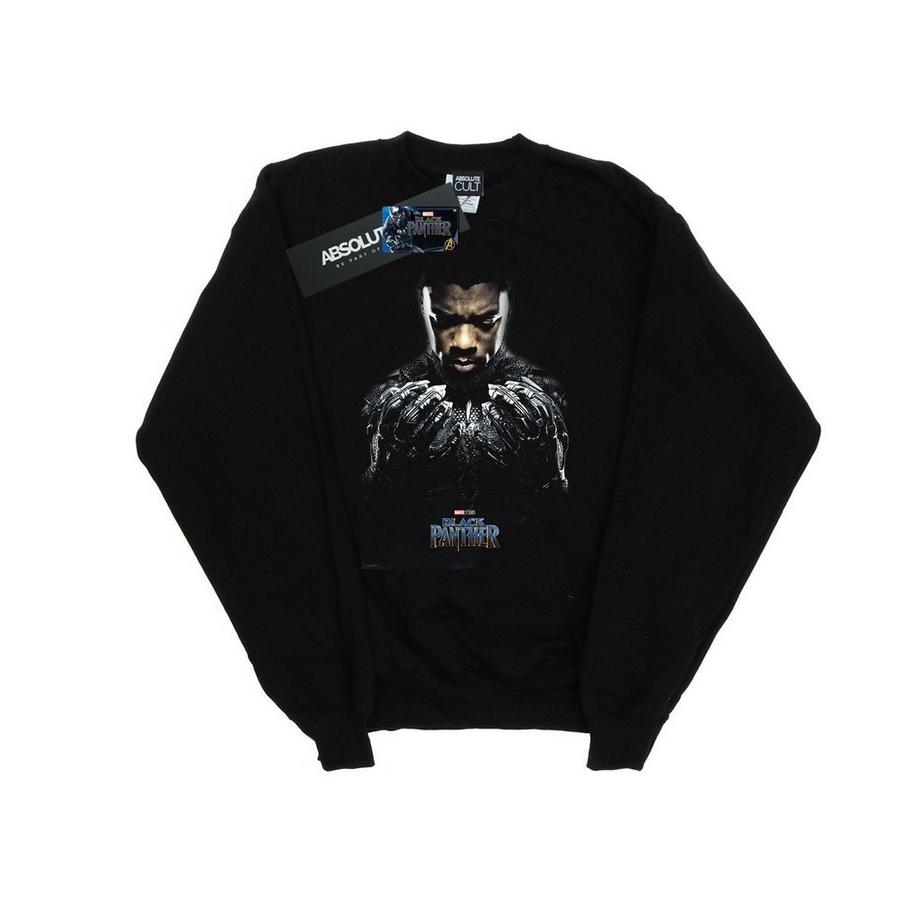 MARVEL Black Panther Grafikdruck Sweatshirt  