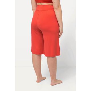 Ulla Popken  Bermuda, coupe large et droite, ceinture élastique 