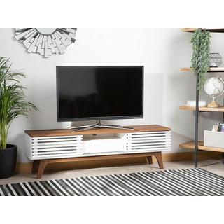 Beliani TV-Möbel aus Spanplatte Modern DETROIT  