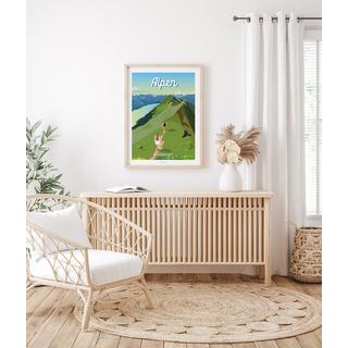 La-Jonx Poster Alpen  