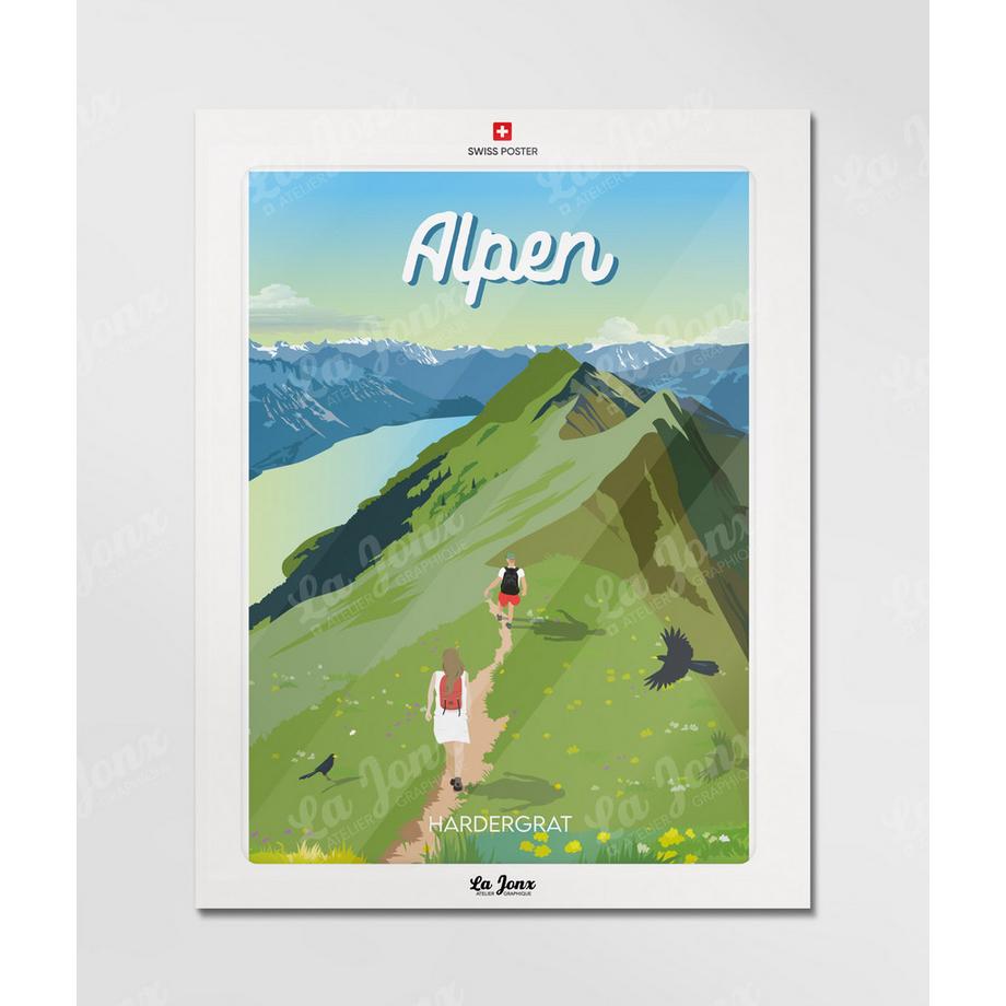 La-Jonx Alpen - Poster  