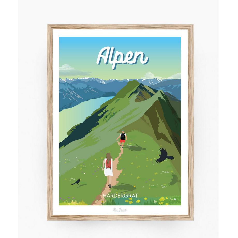 La-Jonx Alpen - Poster  