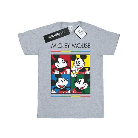 Disney  Mickey Mouse Square Colour TShirt 