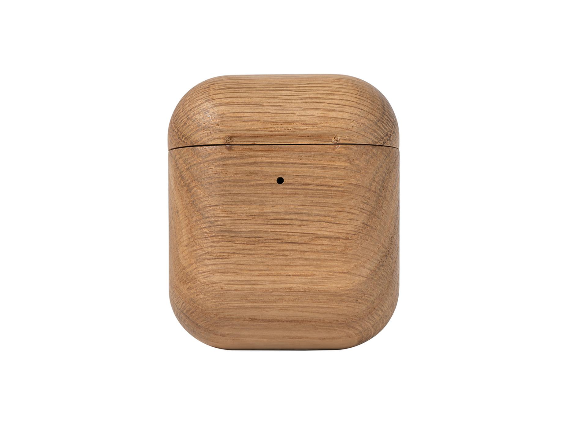 Oakywood  Custodia per AirPods - Custodia in legno per cuffie AirPods - Quercia / AirPods 1/2 - Legno di quercia 