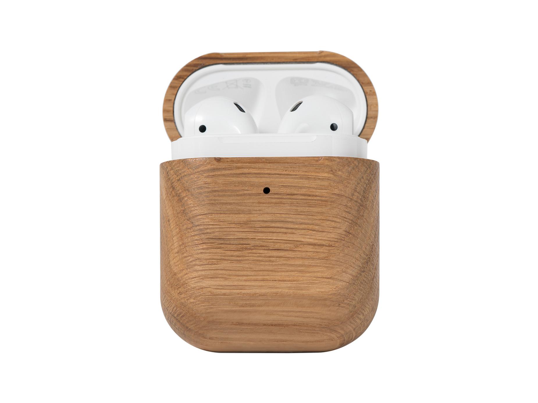 Oakywood  AirPods Case - Étui en bois pour écouteurs AirPods - Chêne / AirPods 1/2 