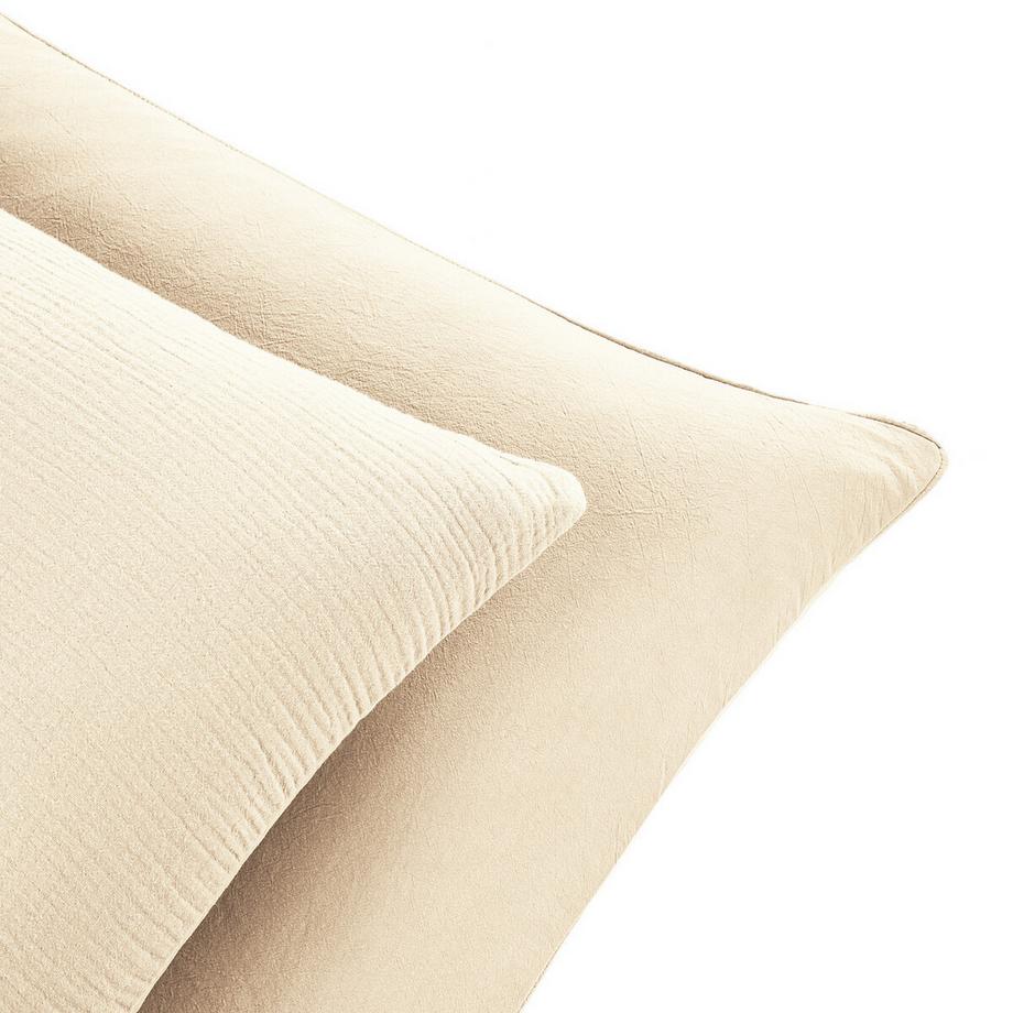 La Redoute Intérieurs Fodera per Cuscino Bambino Garza Cotone Lavato  