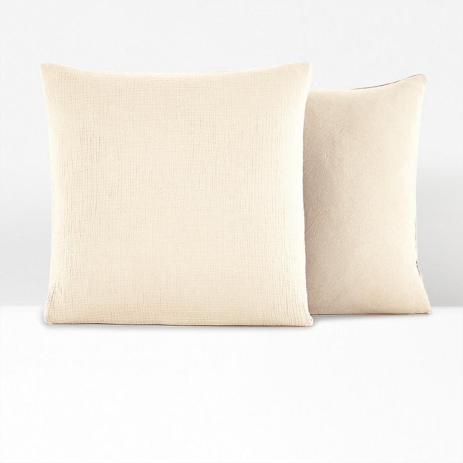 La Redoute Intérieurs Fodera per Cuscino Bambino Garza Cotone Lavato  