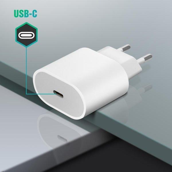 Avizar  Adaptateur Secteur USB-C 20W Blanc 