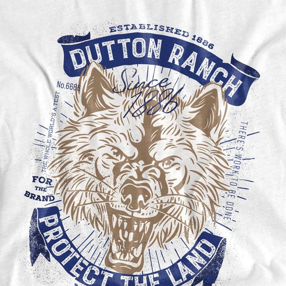 Yellowstone T-Shirt Stampa Grafica Protect The Land  