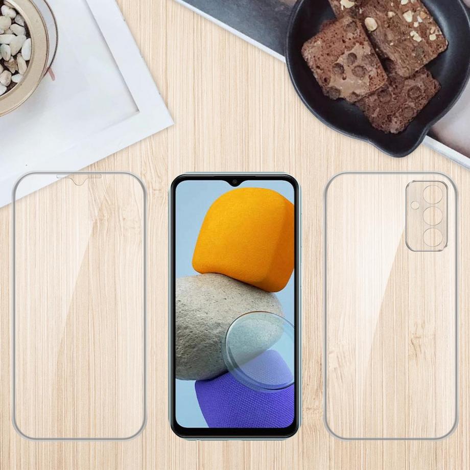 Cadorabo  Hülle für Samsung Galaxy M23 5G 360° Full Body Front- und Rückenschutz 