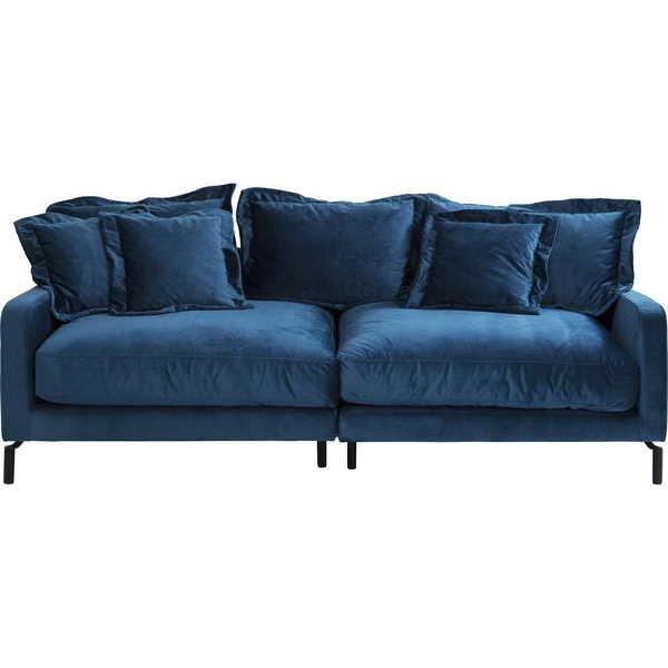 KARE Design Sofa Lullaby Petrol  