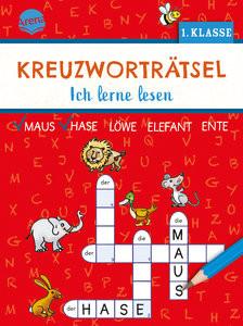 Kreuzworträtsel. Ich lerne lesen (1. Klasse) Geßner, Barbara; Reimers, Silke (Illustrationen) Copertina rigida 