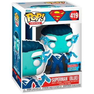 Funko  Figurine POP DC Comics Superman Bleu Exclusif 