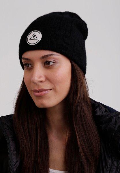 CASH-MERE.CH Kaschmir Big Rib Mütze  