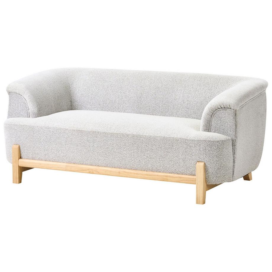 Beliani 2 Sitzer Sofa aus Stoff Modern ALNOR  