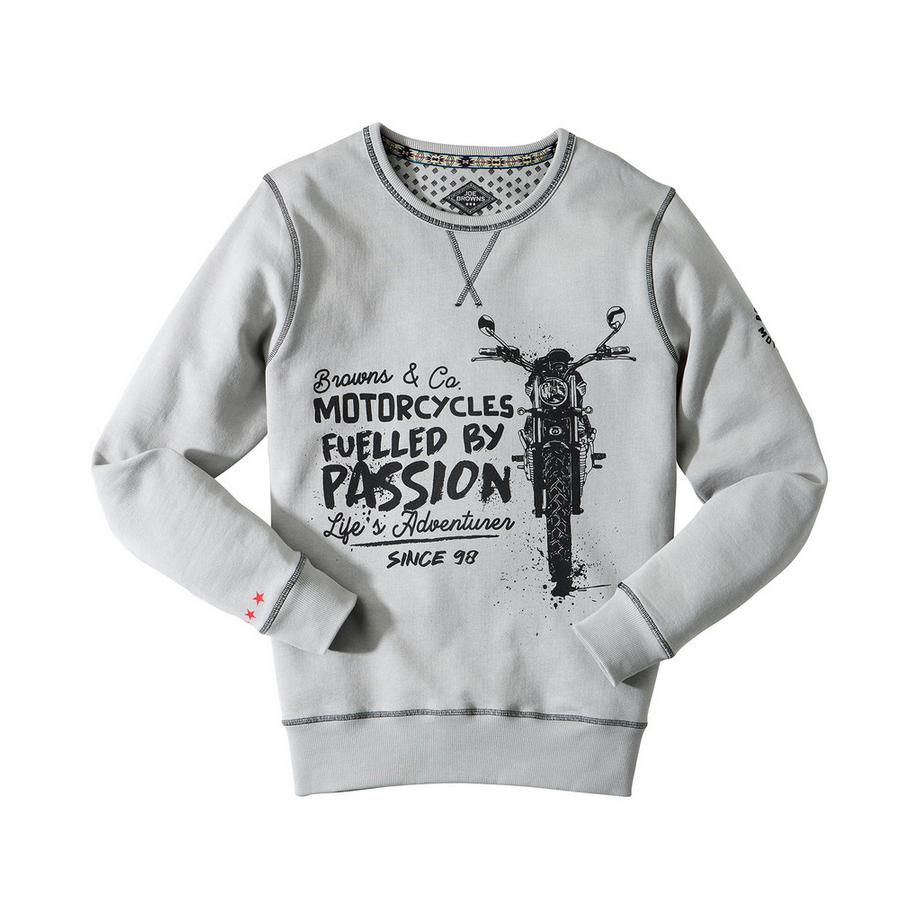 Joe Browns Sweatshirt Aztekentrim Col Rond  