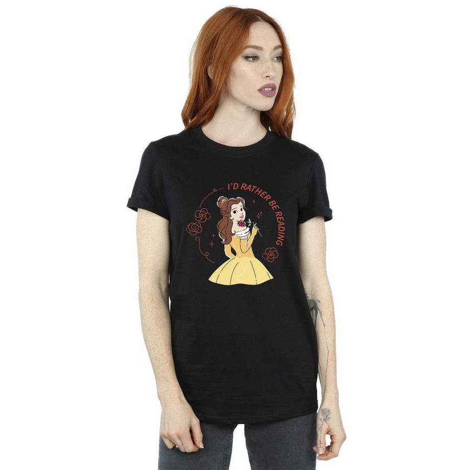 Disney Beauty And The Beast I'd Rather Be Reading T-Shirt  