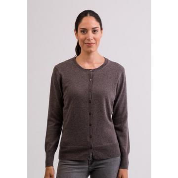 Kaschmir Cardigan Rundhals