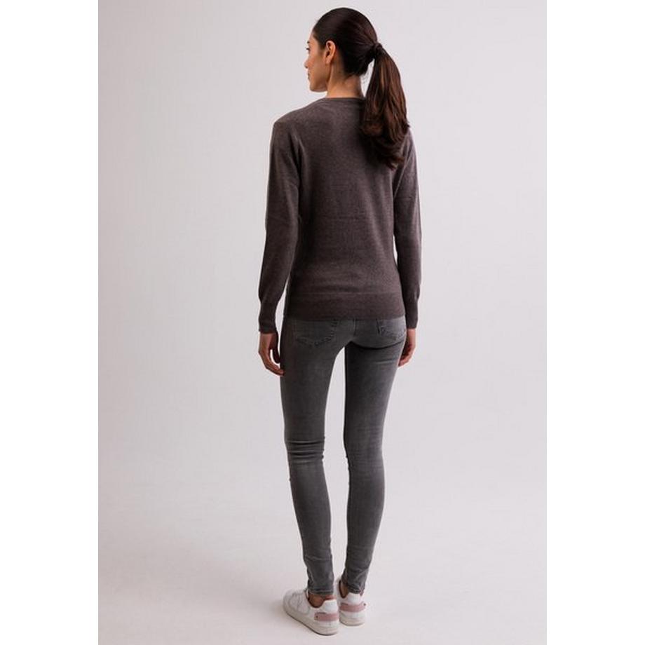 CASH-MERE.CH Cardigan Col Rond Cachemire  