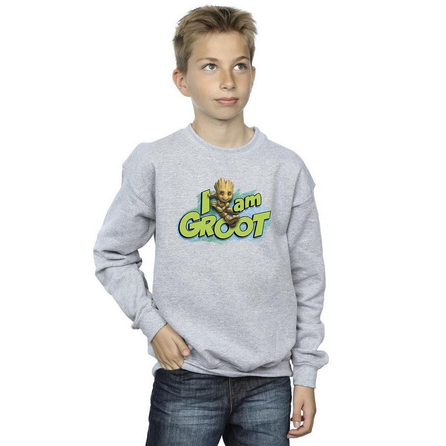 MARVEL  Guardians Of The Galaxy I Am Groot Sweatshirt 