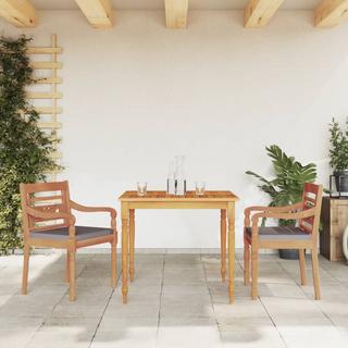 VidaXL set da pranzo da giardino Teak riciclato  