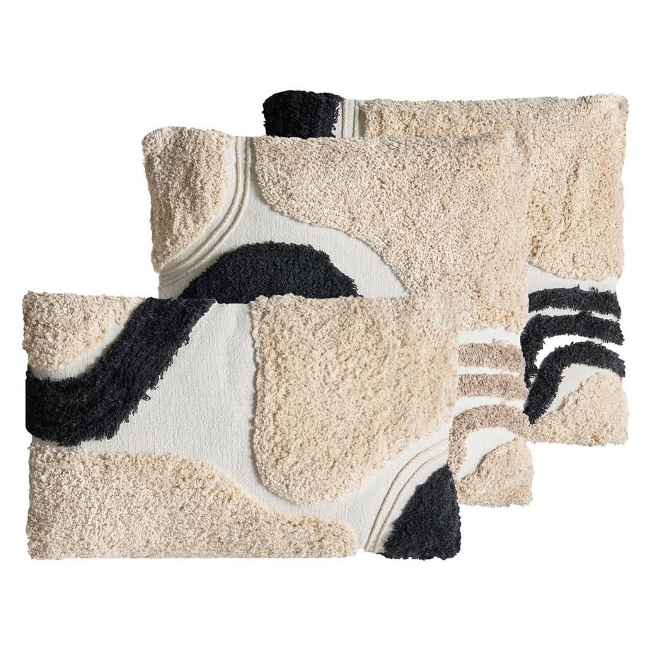Dekokissen 3er Set aus Baumwolle  ALSTONIA