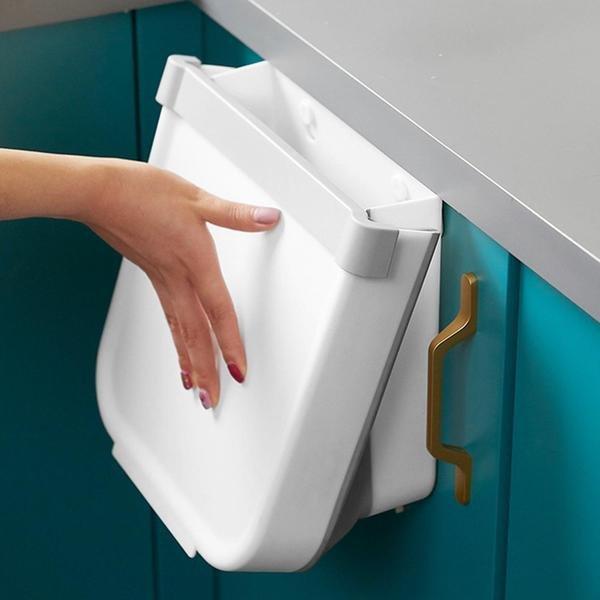 Northio Cestino della spazzatura appendibile - Pieghevole  