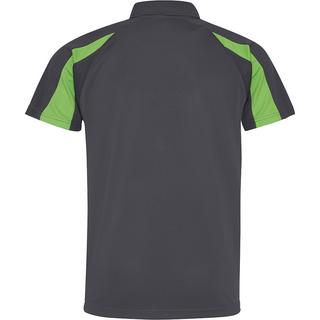 AWDis Kurzarm Polo Shirt mit Kontrast Panel  