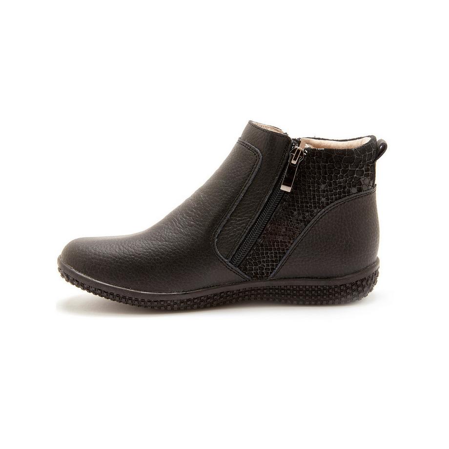 Pédiconfort  bottines double zip aérosemelle 