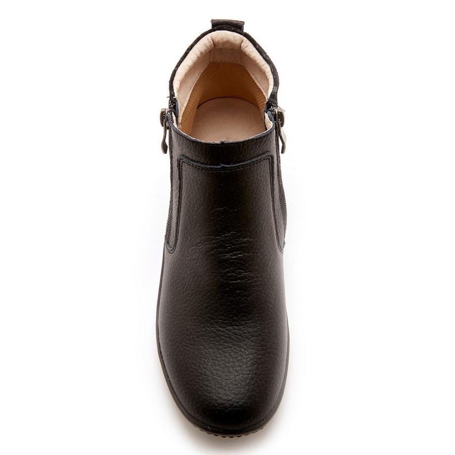 Pédiconfort  bottines double zip aérosemelle 