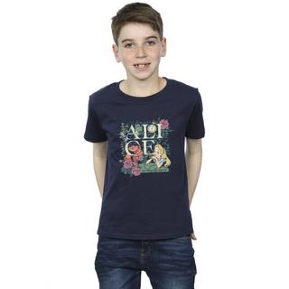 Disney  Alice In Wonderland Leafy Garden TShirt 