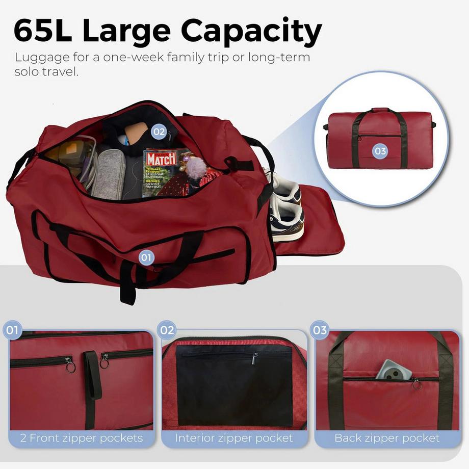 Only-bags.store Reisetasche Große Reisetasche Reisetasche. Sporttasche Saunatasche  