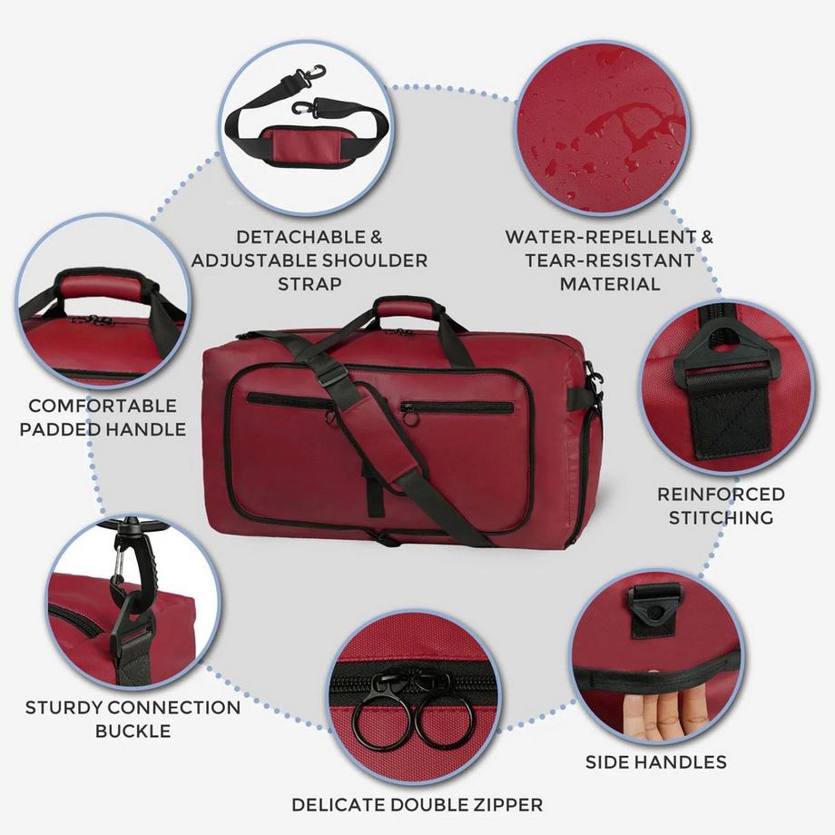 Only-bags.store Reisetasche Große Reisetasche Reisetasche. Sporttasche Saunatasche  