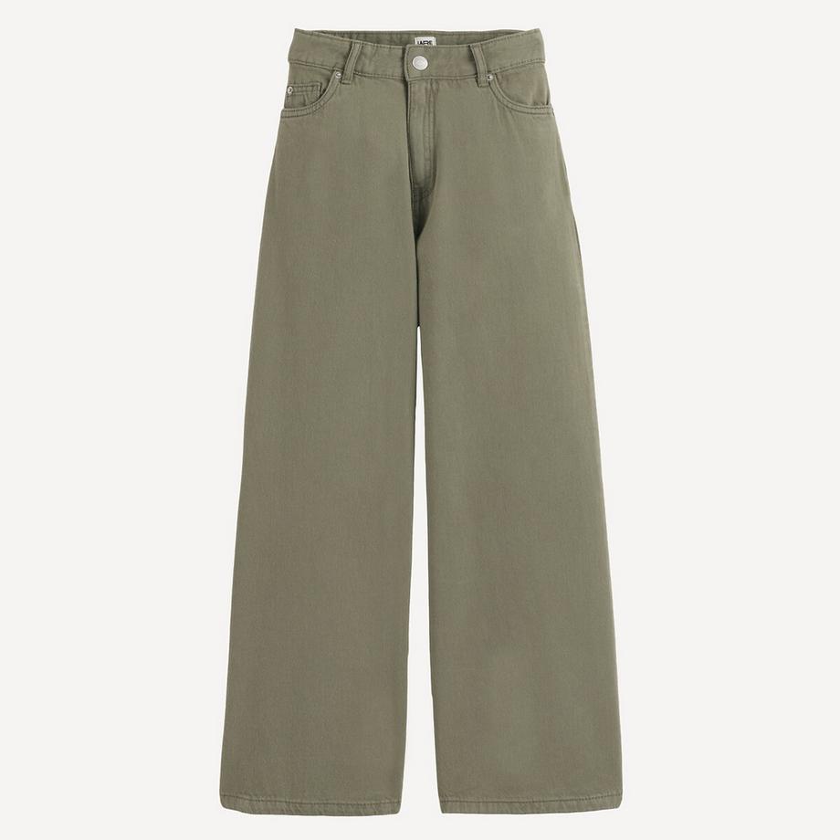 Weite 5-Pocket-Hose aus Baumwolle