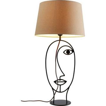 Lampe de table Face Wire naturel