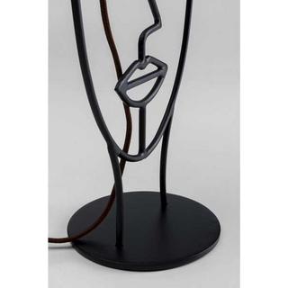 KARE Design Lampe de table Face Wire naturel  