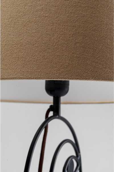 KARE Design Lampada da tavolo Face Wire naturale  