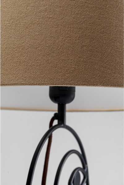 KARE Design Lampe de table Face Wire naturel  
