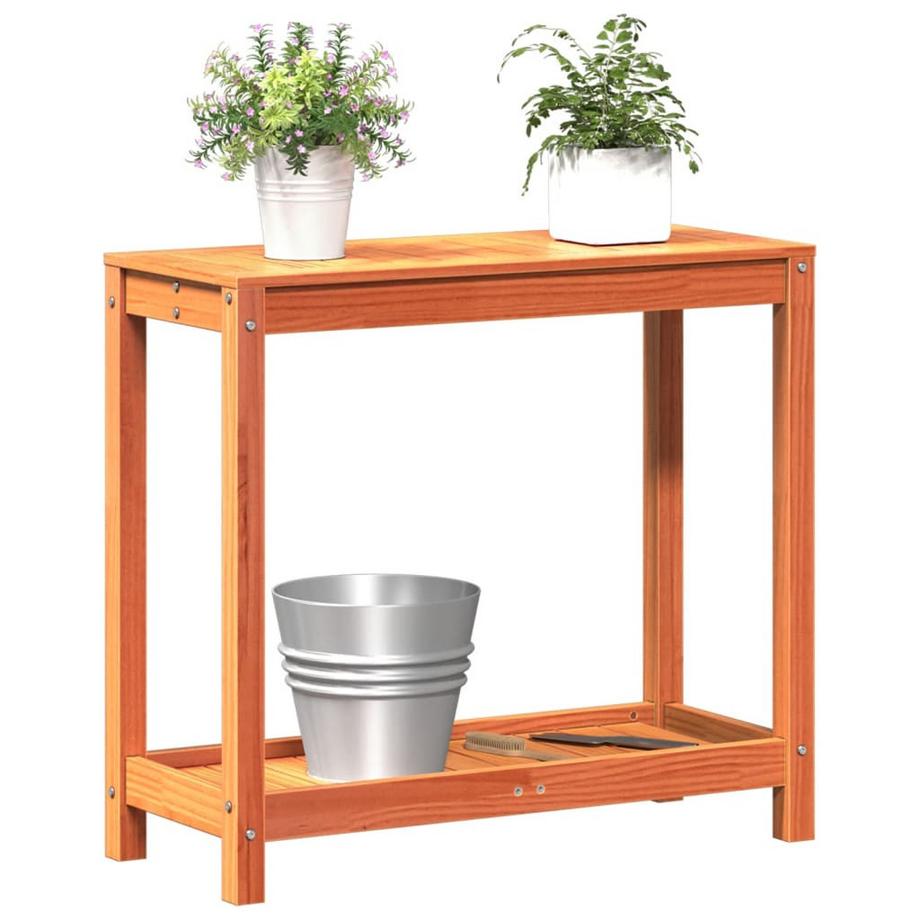 VidaXL Table d'empotage bois de pin  
