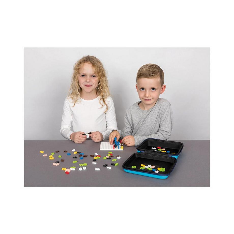 Plus-Plus  Basic Kreativ Bausteine Reisekoffer (100Teile) 